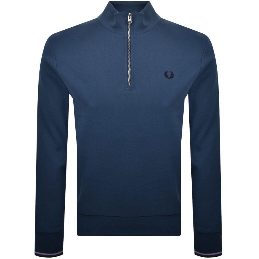 Fred perry sweatshirt blue discount